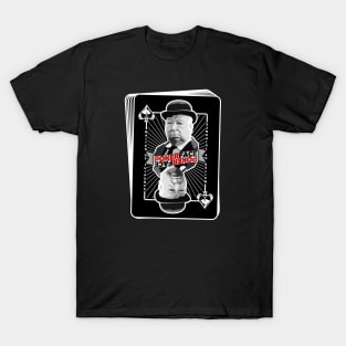 HITCHCOCK - POKERFACE - DECK OF PLAYING CARDS T-Shirt